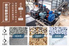購買一臺對輥破碎制砂機需要多少錢,有什么優勢?